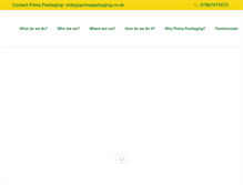Tablet Screenshot of primapackaging.co.uk